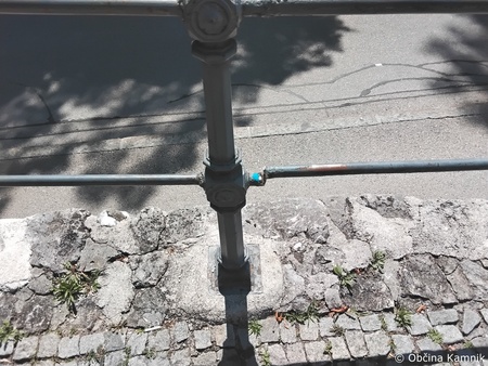 Sanacija stopnic in ograje pod Malim gradom (5)
